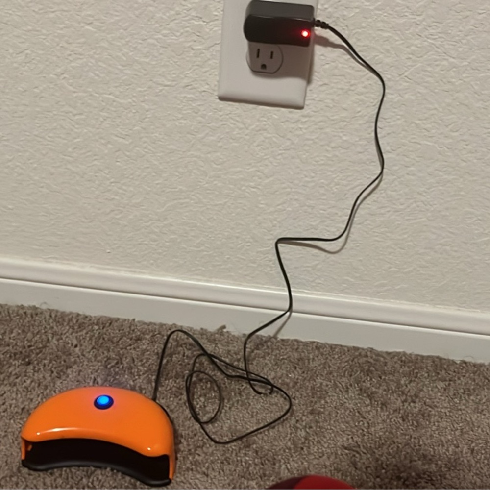 Orange LED Nail Lamp